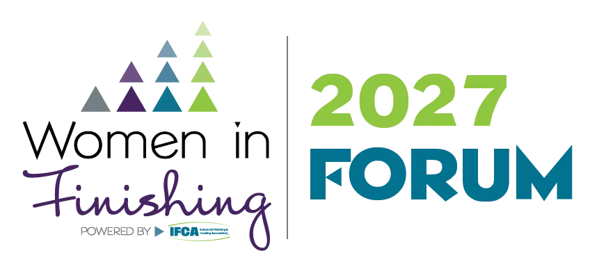 2027 Women in Finishing FORUM Logo